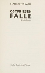 Ostfriesenfalle: Kriminalroman ; der fünfte Fall für Ann Kathrin Klaasen