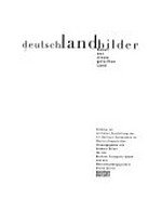 Deutschlandbilder: Kunst aus einem geteilten Land ; Katalog zur zentralen Ausstellung der 47. Berliner Festwochen im Martin-Gropius-Bau ; [7. September 1997 bis 11. Januar 1998]