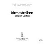 Kirmestreiben: ein Rhein-Landfest ; [Ausstellung: 11. November 1990 - 1. April 1991]