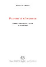 Panem et circenses: Massenunterhaltung als Politik im antiken Rom