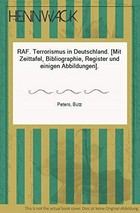 RAF: Terrorismus in Deutschland